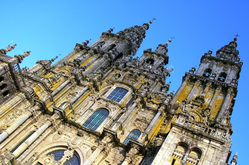 La cattedrale di Santiago die Compostela