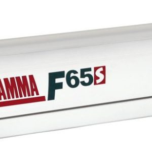 Veranda Fiamma F65 S 370 Cassone Polar White Colore Blue Ocean